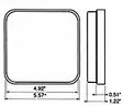 LED tail light, reversing light, 64LED - LED reversing lights - 4030120023 - 2