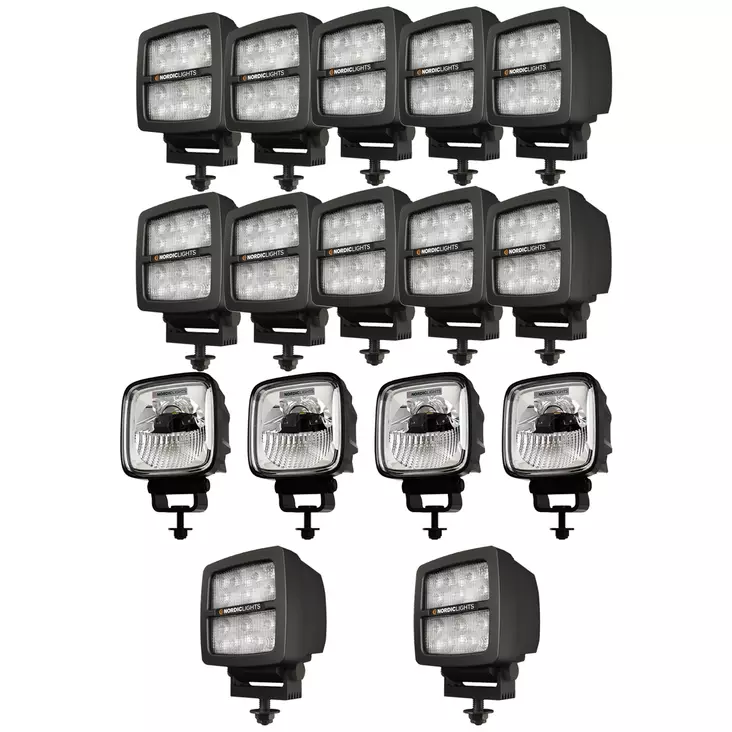 Nordic Lights Work Light Kit, Dump truck - LED Work lights - 8020107993 - 1