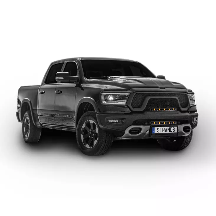Strands ARCUM 20” LOWER + UPPER GRILL DODGE RAM 2019- - Dodge auxiliary lights - 8020106713 - 1
