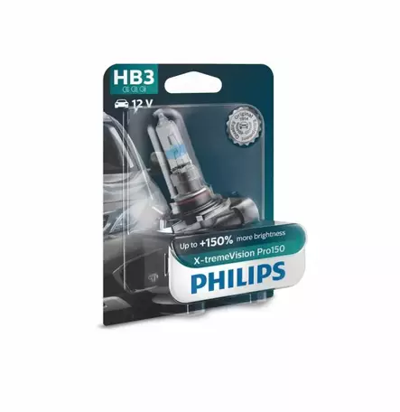 HB3 Philips X-tremeVision Pro150 bulb 150% - HB1, HB3, HB4, HB5 - 8020103514 - 1