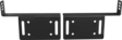 License plate bracket, 2-piece - Auxiliary light accessories - 8020108244 - 1