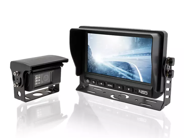 Full HD Reversing camera kit with shutter camera 7", NSD - Rear view camera sets - 8020110444 - 1