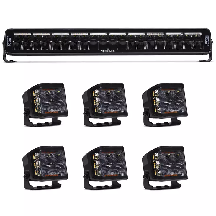 LuminaLights Scout Dual Flash Kit - LED light bars - 8020107424 - 1