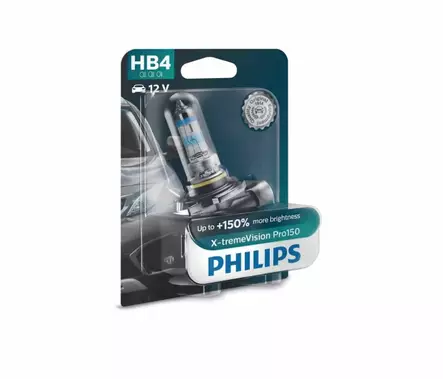 HB4 Philips X-tremeVision Pro150 bulb +150% - HB1, HB3, HB4, HB5 - 8020103515 - 1