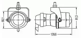 Hella Micro DE Fog light set - Fog lights - 3030220025 - 2