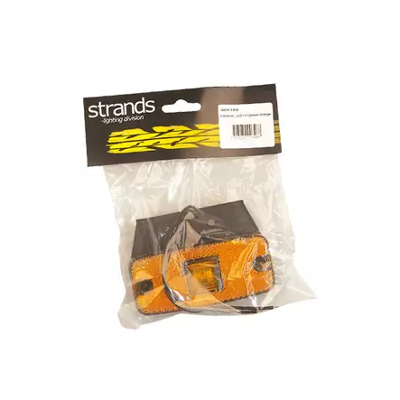 Strands Side mark. LED 111x50mm Orange - LED side marker lights - 8020106115 - 2