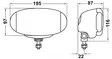 Hella Comet FF550 Auxiliary light set - Halogen Auxiliary lights - 3030210025 - 3