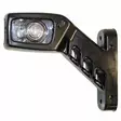 LED side marker, rubber frame, 135mm - LED side markers with rubber arm - 4040110205 - 1