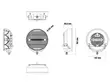 Optibeam Elites 9 Heated - LED Auxiliary lights - 8020120175 - 5