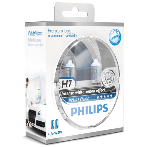H7 white halogen bulb discount