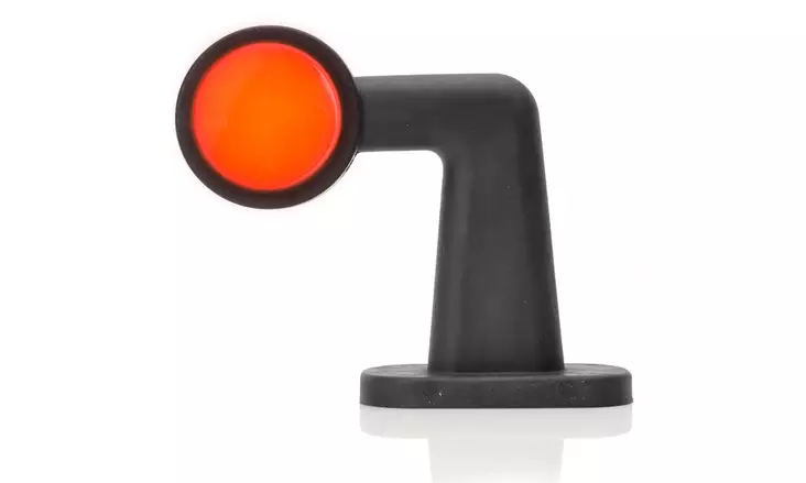 LED side marker NEON, rubber frame, WAS, 90° angle - LED side markers with rubber arm - 4040112235 - 1