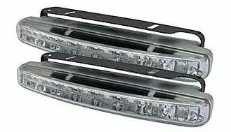 LED Daytime running lights, 8 LED, 12V - DRL - 3040120005 - 1