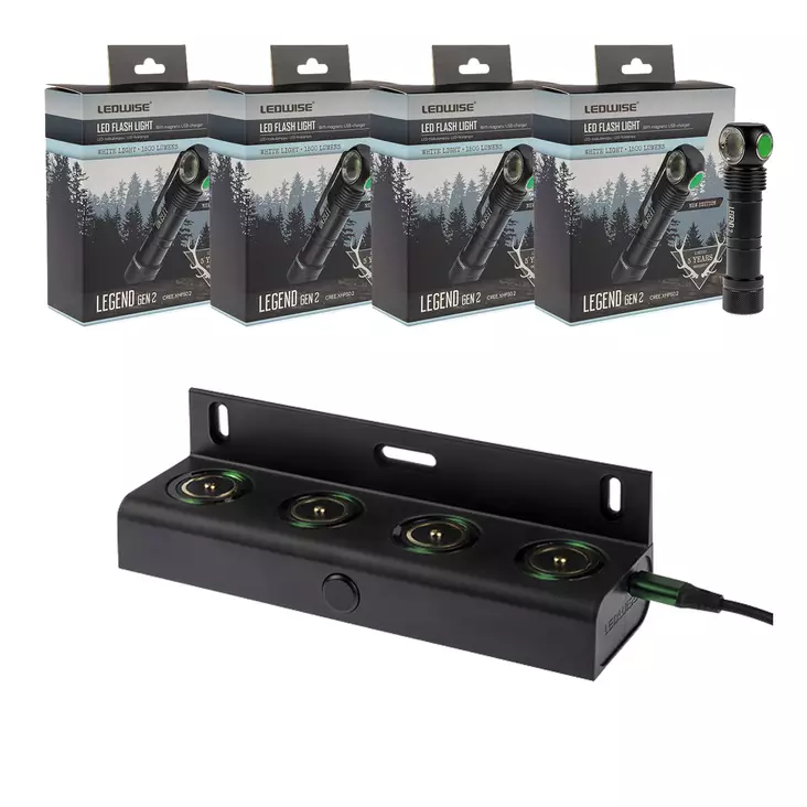 Ledwise Legend Gen2 X4 combo pack - Headlamps - 8020107435 - 1