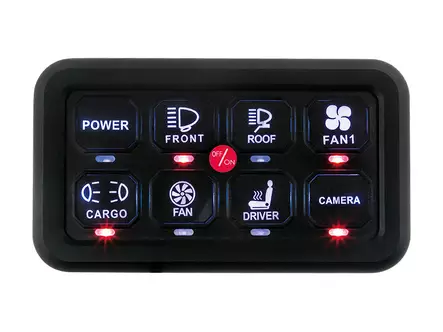Optibeam control panel kit - LED warning light bars - 8020107826 - 1