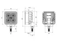 BullPro Spectrum 24 Square - LED Work lights - 8020108066 - 3