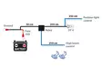 Wiring harness for one light, DT-4 - Relay wire kits - 8020105916 - 1