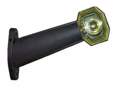 LED side marker 2LED, 20° angle - LED side markers with rubber arm - 4040110026 - 1