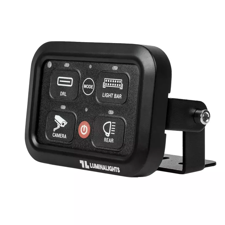 Controlpanel set for 4 channels, with Bluetooth and remote control - LED warning light bars - 8020110916 - 0