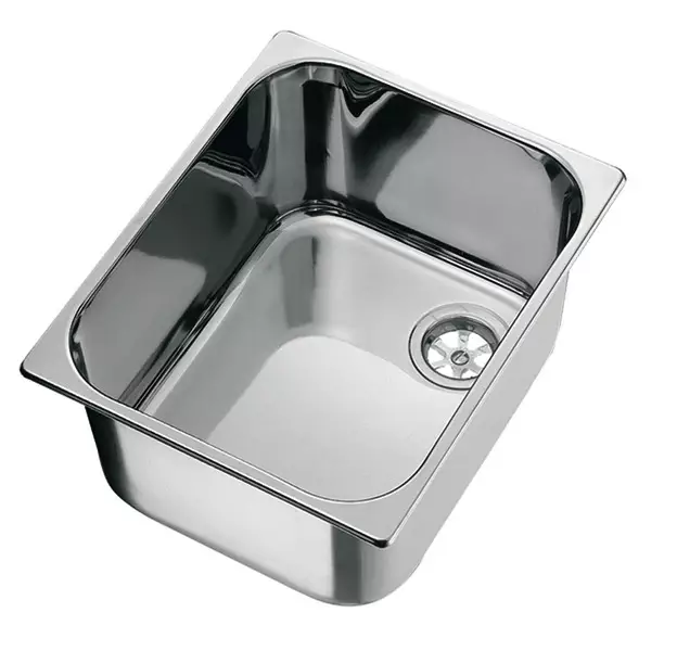 Washbasin stainless steel, 352x322x150mm - Sinks - 8020110246 - 1
