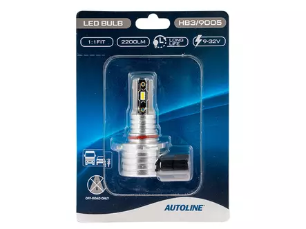 AUTOLINE DIRECT FIT LED BULB HB3/9005 9-32V 2200LM - LED conversion kits - 8020110487 - 2
