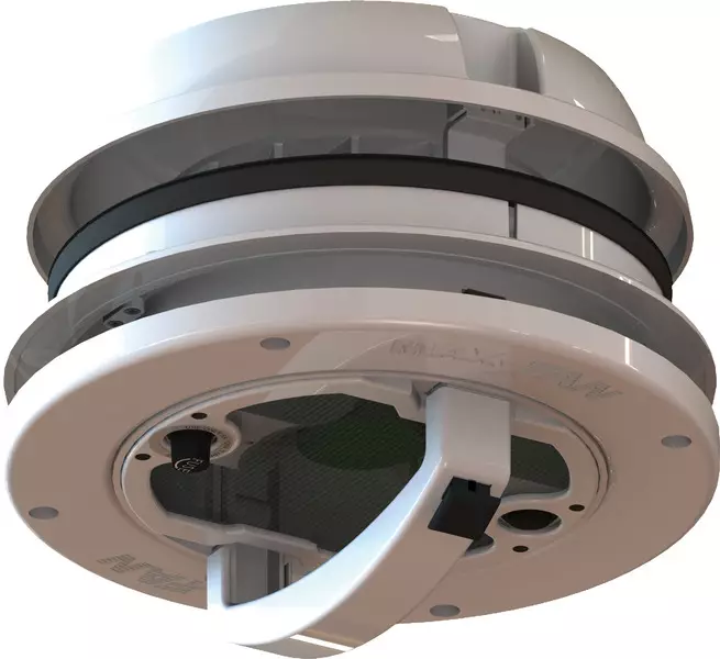 MAXXFAN Dome Plus Roof fan incl. LED lighting, white - Sunroofs - 8020112517 - 1