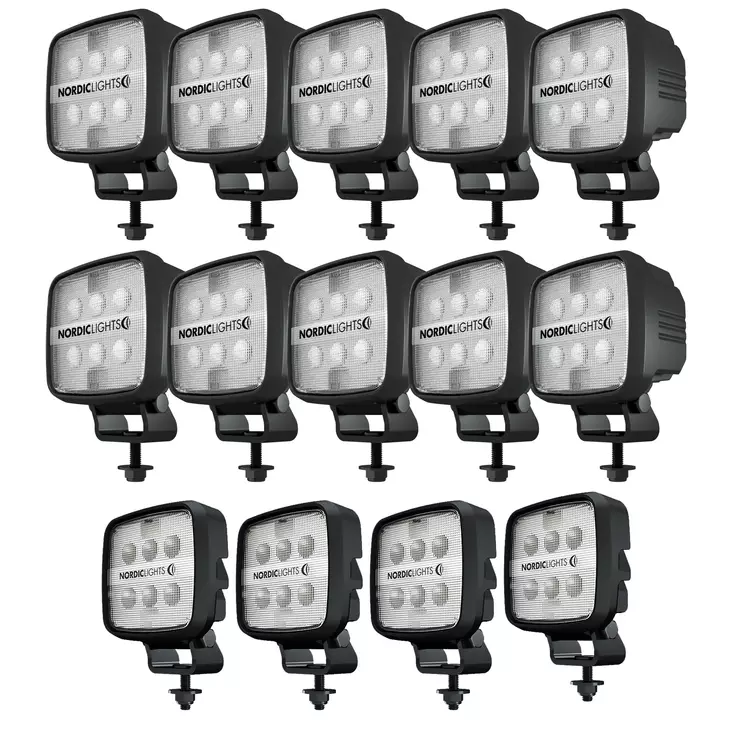 Nordic Lights Work Light Kit, Forwarder Basic - LED Work lights - 8020107457 - 1