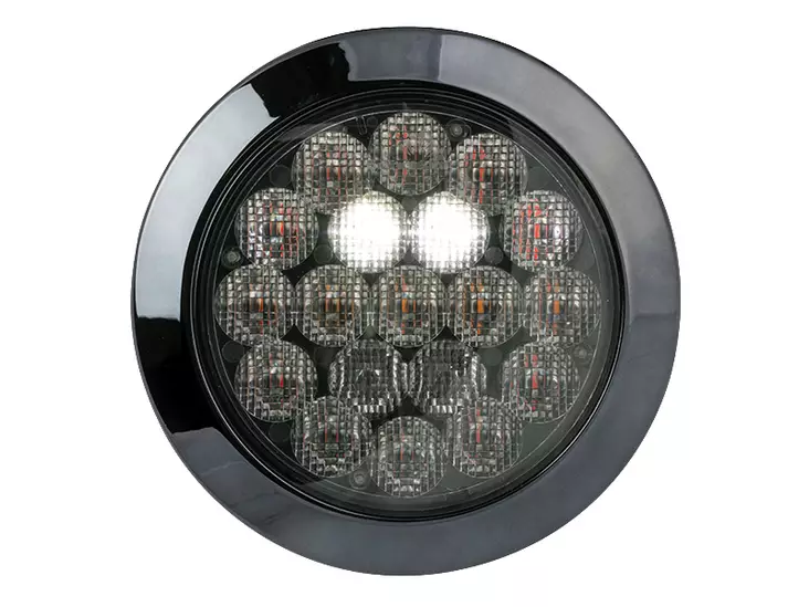 Optibeam Dark Phantom Ø155mm rear light 5m ADR - LED Tail lights - 8020120967 - 1