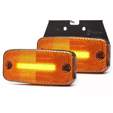 Strands Side marker amber One line 12-24V - LED side marker lights - 8020106257 - 1