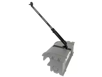 Adjustable support rod for RACE-R auxiliary lights - Auxiliary light support rods - 3050119907 - 1