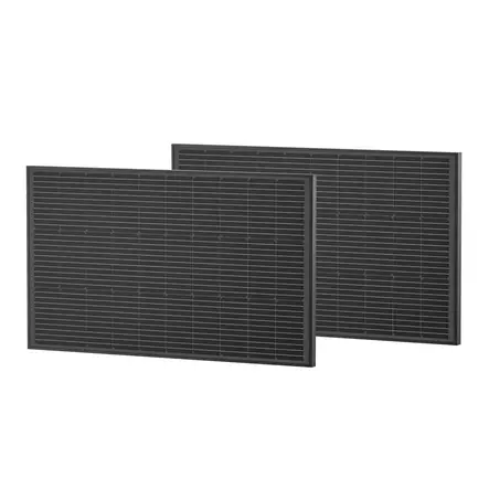 EcoFlow 2 x 100W Rigid Solar Panel Combo - Solar panels - 8020107998 - 1