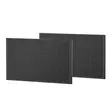 EcoFlow 2 x 100W Rigid Solar Panel Combo - Solar panels - 8020107998 - 1
