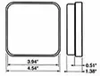 LED tail light, signal, 49 LEDs - LED Tail lights - 4030120018 - 2
