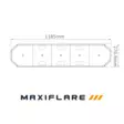 LED warning light bar Maxiflare 1200 - LED warning light bars - 4080220478 - 5
