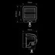 Strands Siberia XP Red Panda Work Light - LED Work lights - 8020110828 - 2