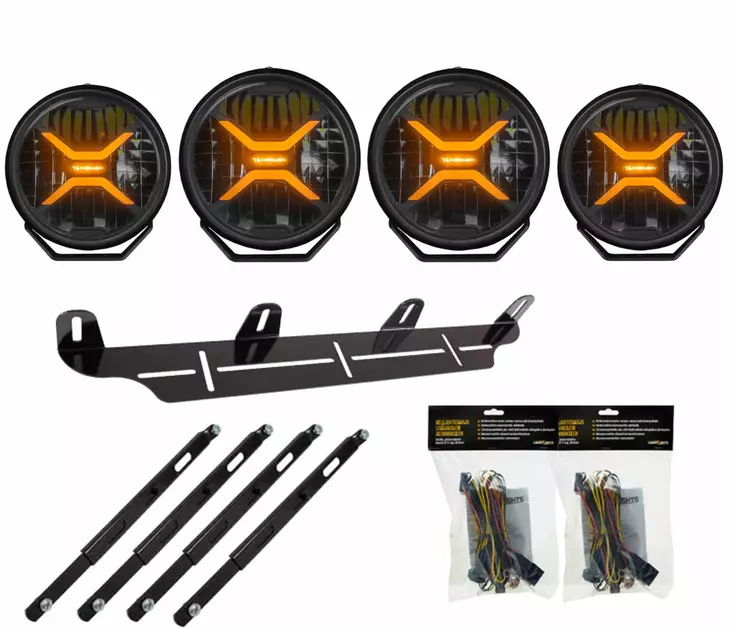 LuminaLights Rebellion+ Special Edition kit - LED Auxiliary lights - 8020108588 - 1