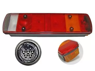 Tail light, multi function, Scania, with socket - Other tail lights - 3006000028 - 1