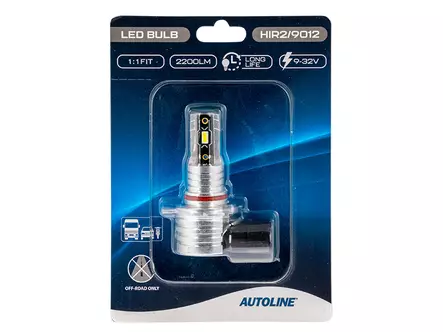 AUTOLINE DIRECT FIT LED BULB H1IR2/9012 9-32V 2200LM - LED conversion kits - 8020110499 - 2