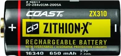 COAST ZX310 ZITHION-X MICRO-USB Battery - Other batteries and chargers - 8020105769 - 2
