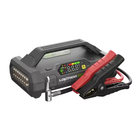 Jump Starter – Lokithor JA3000 PRO – 3000A, 12V, 150 PSI air compressor, LiFePO4 - Battery boosters - 8020120509 - 1