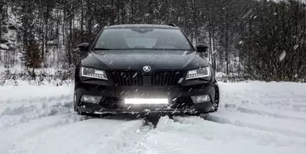 LED bar kit DSM Premium Plus - Skoda auxiliary lights - 8020100999 - 2