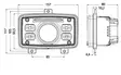 Bullboy Agriline 70W led drivin light ''Valtra'' - LED Work lights - 8020105369 - 7