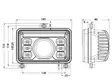 Bullboy Agriline 90W led driving light ''Valmet/Valtra'' - LED Work lights - 8020104169 - 3