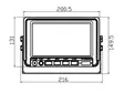 HD reversing camera kit with 7" display, NSD - Rear view camera sets - 8020104209 - 3