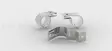 Auxiliary Light Mounting Clamp Ø40mm - Auxiliary light accessories - 8020102139 - 2