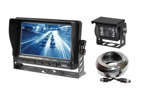 HD reversing camera kit with 7" display, NSD - Rear view camera sets - 8020104209 - 1