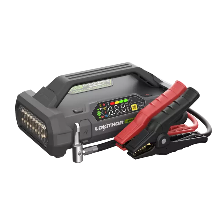 Jump Starter – Lokithor JA3000 PRO – 3000A, 12V, 150 PSI air compressor, LiFePO4 - Battery boosters - 8020120509 - 1