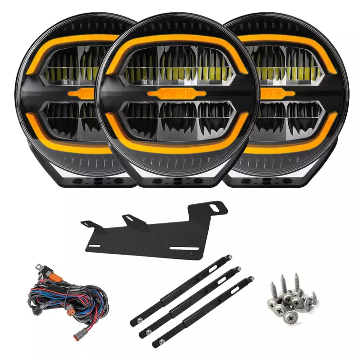 Driving Light Swedstuff 9" X3 - LED Auxiliary lights - 8020120149 - 1