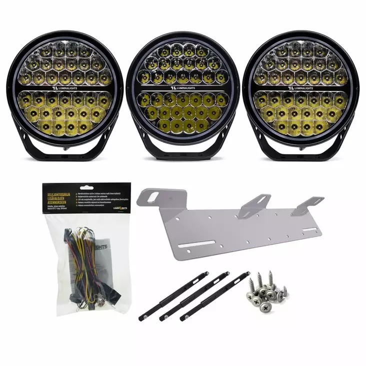 LuminaLights Defender+ 9 Special Edition kit - LED Auxiliary lights - 8020108369 - 1