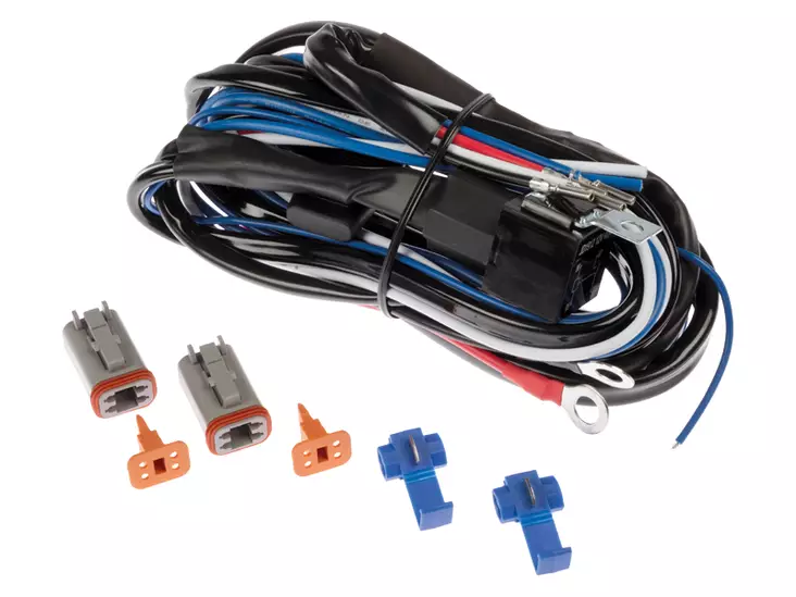 Wiring harness for two lights, DT-4 - Relay wire kits - 8020105909 - 1